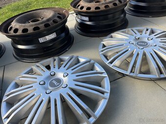 Plechove disky 15 a plastovy kryt - 4