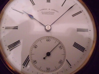Kapesní hodinky A.Lange & Söhne 18K zlato - 4
