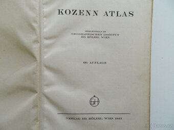 Staré, školní atlasy - 4