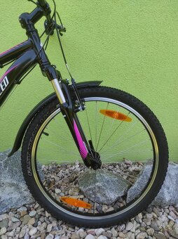 Značkové dětské kolo SPECIALIZED 24" (černá/fialová) - 4