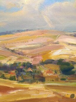 Obraz Jaroslav Hrabec, Uherské Hradiště olej plátno 60x90 - 4