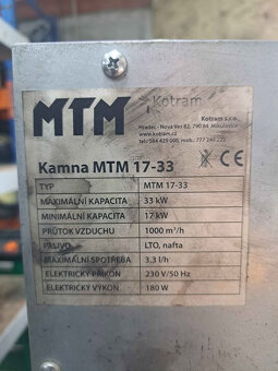 Prodám olejová kamna na vyjety olej - 4