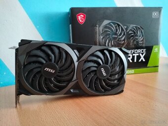 GPU - MSI geforce RTX 3050 ventus 2x 8gb - 4