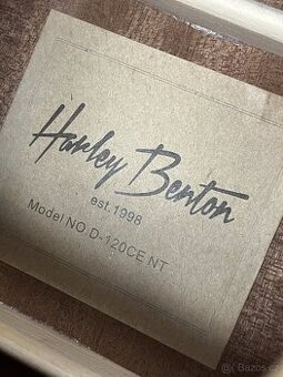 Harley Benton D-120CE NT – elektroakustická kytara s výřezem - 4