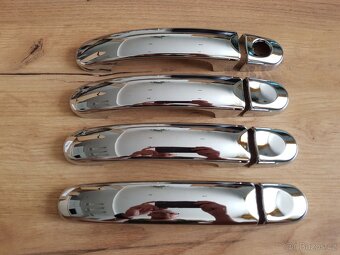 Chromove kryty klik - krytky na kliky z chromu - 4