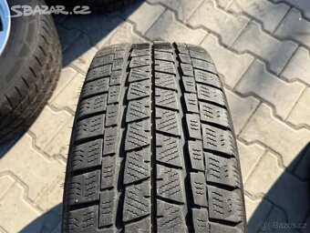 4x plechové disky 5x120 + pneu zimní 215/65 R16C - 4