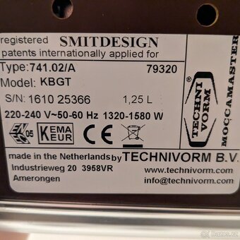 Moccamaster s vylepšenou sprškou - 4