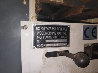 Kombinovaný dřevoobráběcí stroj UNI-MAX UC-200 - 4