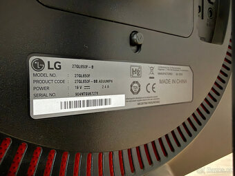 LG 27GL650F – 27", 144 Hz, IPS - 4