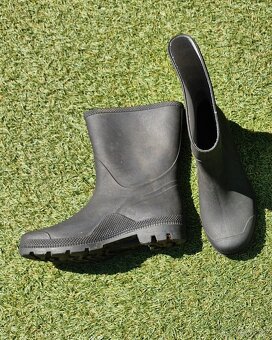 Holínky 32,38 a nepromokavé kalhoty, vel. 128 - 4