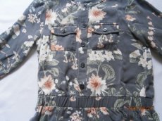 Letní kytičkový overal Next,super stav,v.116/122 - 4