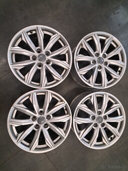 Alu kola R17, 5x112, ET34, 7J (prodam i bez pneu) - 4