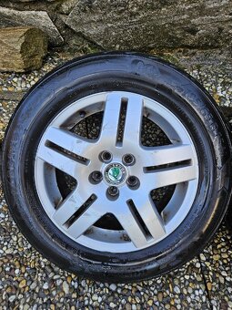 Alu kola Škoda 5x100 R15 - 4