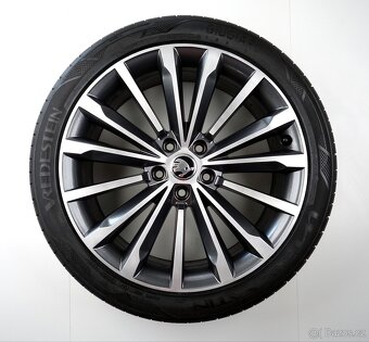 Škoda Superb - Originání 19" alu kola - Letní pneu - 4