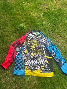 juniorské motokrosové kalhoty a dres O'Neal - 4