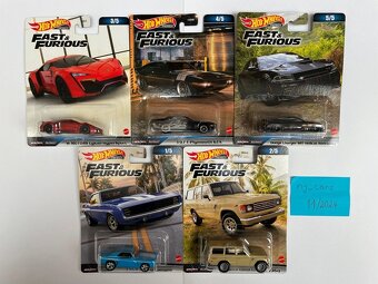 Hot Wheels Premium celé sety (USA karty) - 4
