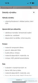 ŠATNÍ SKŘÍŇ S POSUVNÝMI DVEŘMI - 4