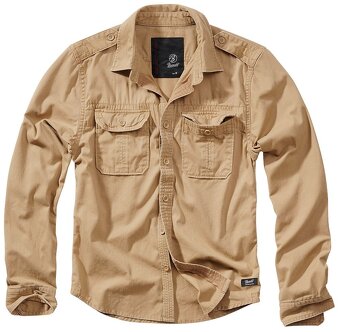 Košile Brandit Vintage Shirt 1/1 - béžová - 4