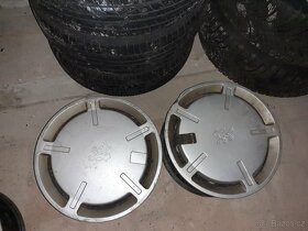 Sada disků 13 + originál poklice Peugeot - 4