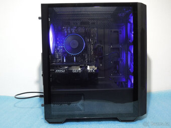 Herní PC MSI RGB Intel i5-12400 1TB SSD RTX 4060Ti 32GB - 4
