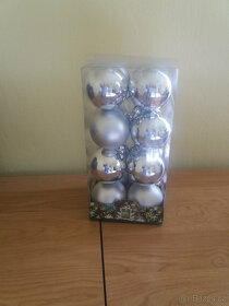 Vánoční koule zlaté a stříbrné - 4