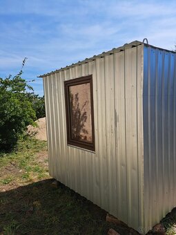 Stavební buňka, zahradní domek, 5x2.8m - 4