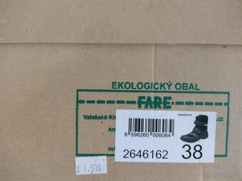 ZIMNÍ BOTY FARE, vel. 38 - 4