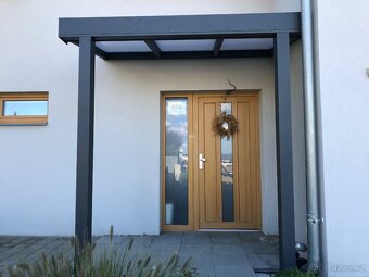 Hliníkový přístřešek nad vchodové dveře 150 x 110 - 4