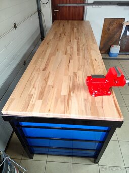 Dílenský/ pracovní stůl / ponk - 4