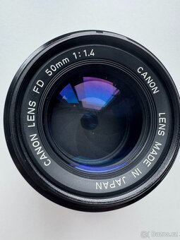 Canon nFD 50 mm 1.4 - 4