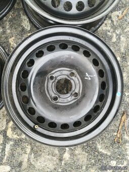 OPEL KARL plech.disky 4x100 - 4