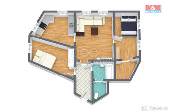 Prodej bytu 3+kk, 65 m², Karlovy Vary, ul. Závodu míru - 4