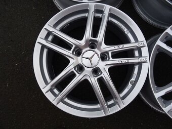 Alu disky na Mercedes, 17", 5x112, ET 48,5 , šířka 7J - 4