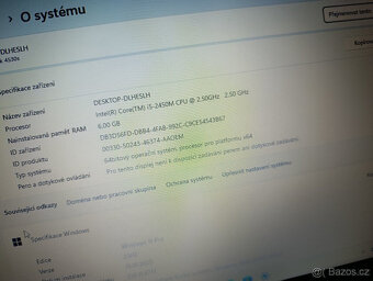 Hp ProBook nova instalace W11 Pro / i5 / HDMI / intel SSD - 4