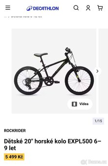 Dětské kolo Rockrider ST500 20” - 4