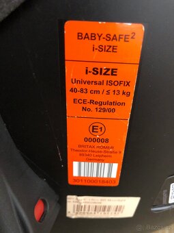 Autosedačka Britax Romer - 4