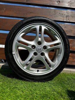 Alu kola 5x114.3 R17 s letnim pneu (P36) - 4