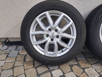 ALU Dezent 5x112 r17x7,5j ET 40, 235/55/17 zimní - 4