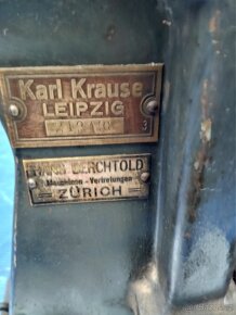 Knihařsky stroj Krause - 4