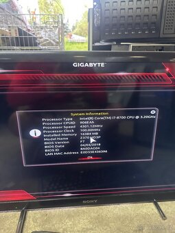 2X Intel i7 8700, Gigabyte Z370 HD3, 16 GB Ram - 4