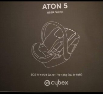 Autosedačka(vajíčko) Cybex Aton 5 - 4