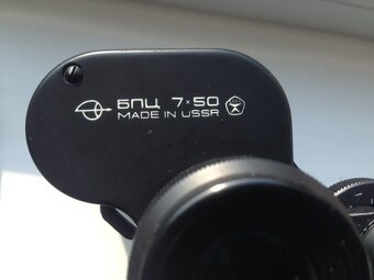 Dalekohled.....Ruský БПЦ 7x50...USSR TOP STAV - 4
