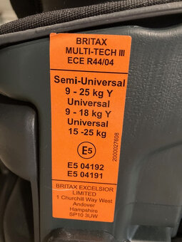 BRITAX RÖMER Multi-Tech III - 4