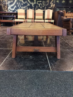 Konferenční stolek s dlažbou 2 - 4