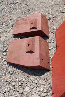 Zetor 7011 7211 7711 zadní blatníky kompletní Čssr výroba - 4