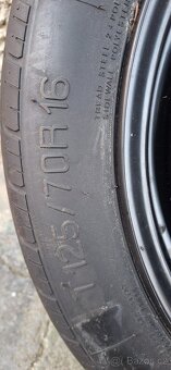 Dojezdové kolo 125/70 R16 - 4
