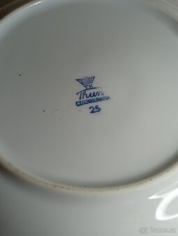 ⚪ Staré talíře. Značené - 4