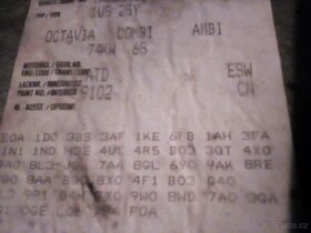 DILY SKODA OCTAVIA 1.9TDI 74KW 4X4 - 4