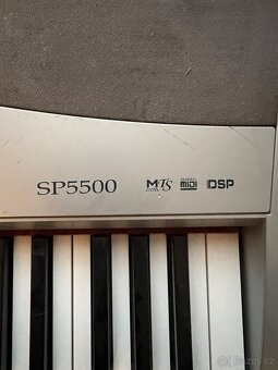 Elektrické piano SP5500 vč. příslušenství - 4