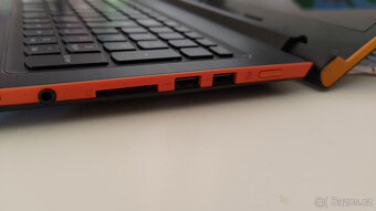 Notebook Lenovo IdeaPad Flex 15 Touch černý/oranžový - 4